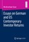 Essays on German and Us Contemporary Investor Returns