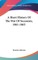 A Short History Of The War Of Secession, 1861-1865
