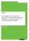 New Supplier Introduction. Risk Minimization through Supplier Quality Management using the Example of a Chinese Automotive Supplier