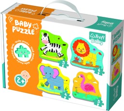 TREFL Baby puzzle set, Safari animals TREFL Baby puzzle set, Safari animals