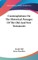 Contemplations On The Historical Passages Of The Old And New Testaments