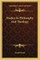 Studies in Philosophy and Theology