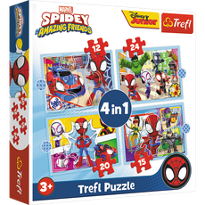 TREFL SPIDER-MAN Puzzle Set 4in1 Spidey