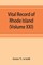Vital record of Rhode Island