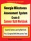 Georgia Milestones Assessment System 8 Summer Math Workbook