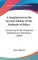 A Supplement to the Second Edition of the Methods of Ethics