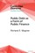 Public Debt as a Form of Public Finance