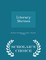 Literary Shrines - Scholar's Choice Edition