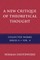 A New Critique of Theoretical Thought, Vol. 4