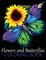 Flowers and Butterflies Coloring Book