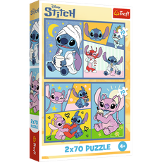 TREFL DISNEY STITCH puzzle set, 2x70 pcs TREFL DISNEY STITCH puzzle set, 2x70 pcs