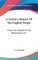 A Literary History Of The English People