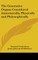 The Generative Organs Considered Anatomically, Physically and Philosophically