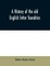 A history of the old English letter foundries