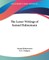 The Lesser Writings of Samuel Hahnemann