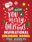 Merry Christmas Inspirational Coloring Books for Adults