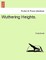 Wuthering Heights.