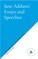 Jane Addams's Essays and Speeches on Peace