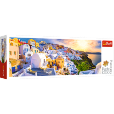 TREFL panoramic puzzle Santorini 1000 pcs TREFL panoramic puzzle Santorini 1000 pcs