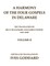 A Harmony of the Four Gospels in Delaware; The translation by Ira D. Blanchard and James Conner (1837-1839) Volume II