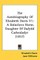 The Autobiography Of Elizabeth Davis V1