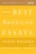 The Best American Essays 2012