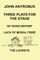 John Antrobus - Three Plays for the Stage