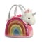 AURORA Fancy Pals Plīša vienradzis rozā somā, 17 cm