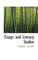 Essays and Literary Studies