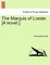 The Marquis of Lossie. [A Novel.]