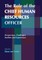 The Role of the Chief Human Resources Officer