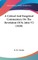 A Critical And Exegetical Commentary On The Revelation Of St. John V2 (1920)