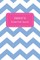 Paige's Pocket Posh Journal, Chevron