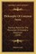 Philosophy Of Common Sense