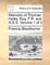 Memoirs of Thomas Hollis, Esq. F.R. and A.S.S. Volume 1 of 2