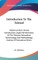 Introduction To The Talmud