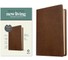 NLT Thinline Reference Bible, Filament Enabled Edition (Red Letter, Leatherlike, Rustic Brown)