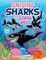 Smiling Sharks of the Coral Reef Coloring Book