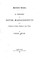 Narrative History, A History of Dover, Massachusetts, as a Precinct, Parish, District, and Town
