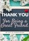 Thank You For Being a Great Friend