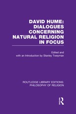 David Hume: Dialogues Concerning Natural Religion in Focus David Hume: Dialogues Concerning Natural Religion in Focus