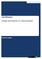 Wimmers, J: Design and Analysis of a Questionnaire