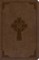 KJV Large Print Personal Size Reference Bible, Brown Celtic Cross Leathertouch