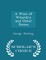 A Wine of Wizardry and Other Poems - Scholar's Choice Edition