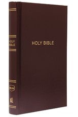 NKJV, Pew Bible, Hardcover, Burgundy, Red Letter Edition NKJV, Pew Bible, Hardcover, Burgundy, Red Letter Edition