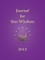 Journal for Star Wisdom