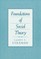 Foundations of Social Theory