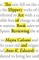 The Slippery Art of Book Reviewing