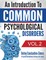An Introduction To Common Psychological Disorders