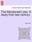 The MacDonald Lass. a Study from Last Century.